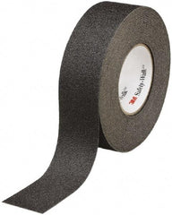 Ability One - Black Solid Color Anti-Slip Vinyl Tape - 2" Wide x 60' Long x 0.028" Thick, General Traffic - All Tool & Supply