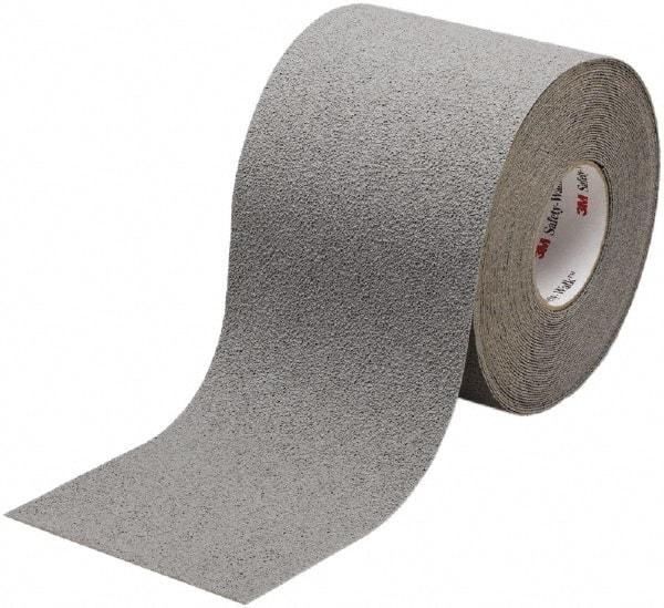 Ability One - Gray Solid Color Anti-Slip Vinyl Tape - 2" Wide x 60' Long x 0.045" Thick, General Traffic - All Tool & Supply