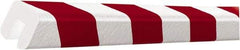 PRO-SAFE - Polyurethane Foam Type G Edge Guard - Red/White - All Tool & Supply