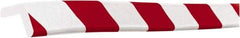 PRO-SAFE - Polyurethane Foam Type E Corner Guard - Red/White - All Tool & Supply