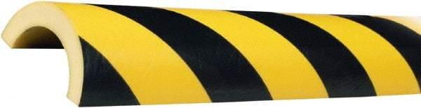 PRO-SAFE - Polyurethane Foam Type R50 Pipe Guard - Black/Yellow - All Tool & Supply