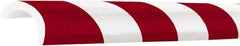 PRO-SAFE - Polyurethane Foam Type R30 Pipe Guard - Red/White - All Tool & Supply