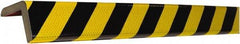 PRO-SAFE - Polyurethane Foam Type H+ Corner Guard - Black/Yellow - All Tool & Supply