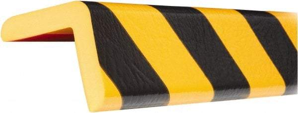 PRO-SAFE - Polyurethane Foam Type H+ Corner Guard - Black/Yellow - All Tool & Supply