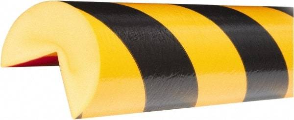 PRO-SAFE - Polyurethane Foam Type A+ Corner Guard - Black/Yellow - All Tool & Supply