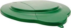 Vikan - 5 Gal Polypropylene Pail Lid - Green, For Use with Vikan 5 Gal Pail - All Tool & Supply