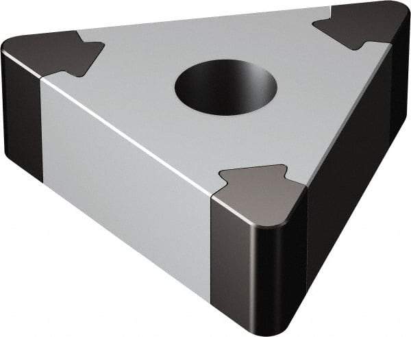 Sandvik Coromant - TNGA222 Grade 7025 CBN Turning Insert - Uncoated, 60° Triangle, 1/4" Inscr Circle, 1/8" Thick, 1/32" Corner Radius - All Tool & Supply