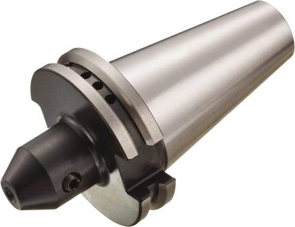 Sandvik Coromant - ISO50 Taper Shank 40mm Hole End Mill Holder/Adapter - 60.5mm Nose Diam, 120mm Projection, Through-Spindle & DIN Flange Coolant - Exact Industrial Supply