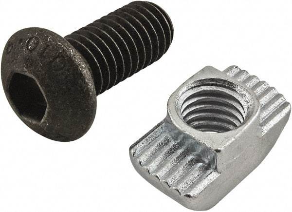 80/20 Inc. - Open Shelving Button Head Socket Cap Screw - 18mm Long, Use with 45 Series - All Tool & Supply