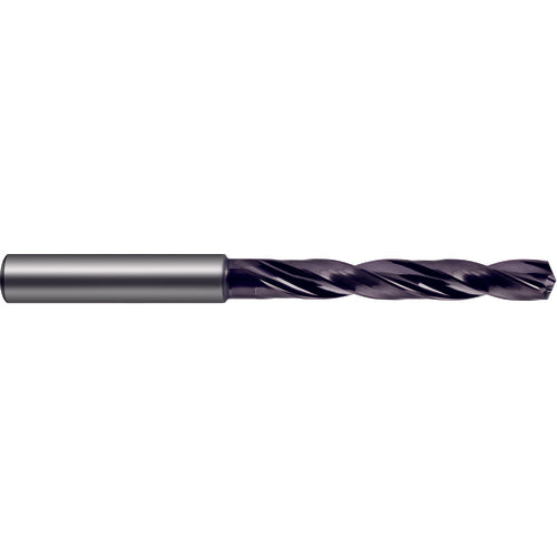 17.7 mm Dia. × 18 mm Shank × 93 mm Flute Length × 143 mm OAL, 5xD, 140°, nano-FIREX, 2 Flute, Coolant Thru, Solid Carbide Drill - Exact Industrial Supply