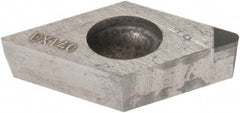 Tungaloy - DCGW32.52 Grade DX140 Polycrystalline Diamond (PCD) Turning Insert - 55° Diamond, 5/32" Thick, 1/32" Corner Radius - All Tool & Supply