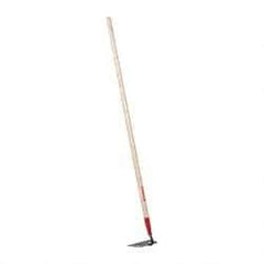 Razor-Back - 4-1/2" High x 7" Wide Square Steel Hoe - 54" Long Wood Straight Handle - All Tool & Supply