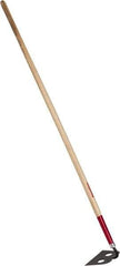 Razor-Back - 6" High x 9" Wide Square Steel Hoe - 66" Long Wood Straight Handle - All Tool & Supply