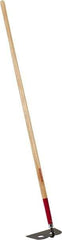 Razor-Back - 6" High x 10" Wide Square Steel Hoe - 66" Long Wood Straight Handle - All Tool & Supply