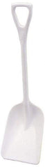 Remco - 14" High x 11" Wide Square Plastic Scoop - 38" Long Plastic D-Grip Handle - All Tool & Supply