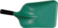 Remco - 18" High x 14" Wide Square Plastic Scoop - 40-1/2" Long Plastic D-Grip Handle - All Tool & Supply