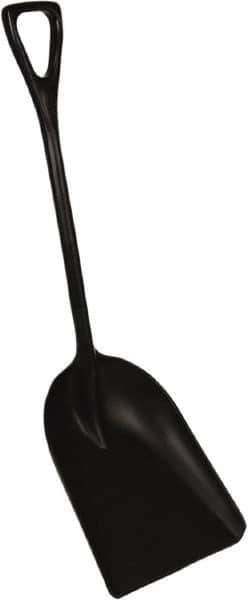 Remco - 17" High x 14" Wide Square Plastic Shovel - 42" Long Plastic D-Grip Handle - All Tool & Supply