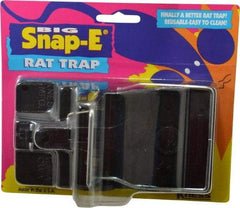 Made in USA - Snap Trap for Use on Rats - 5-1/2 Inch Long x 3 Inch Wide x 3-3/4 Inch High, Polystyrene and Steel - All Tool & Supply