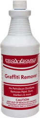 PRO-SOURCE - 32 oz Bottle Graffiti/Vandal Mark Remover - Removes Graffiti - All Tool & Supply