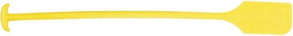 Remco - Yellow Polypropylene Mixing Paddle without Holes - 52" Overall Length - All Tool & Supply