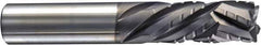 Niagara Cutter - 1/2" Cutting Diam x 1-1/4" Length of Cut, 7 Flute, Compression Spiral Router Bit - Diamond Coated, Right Hand Cut, Solid Carbide, 3" OAL x 1/2" Shank Diam, Chipbreaker, 30° Helix Angle - All Tool & Supply