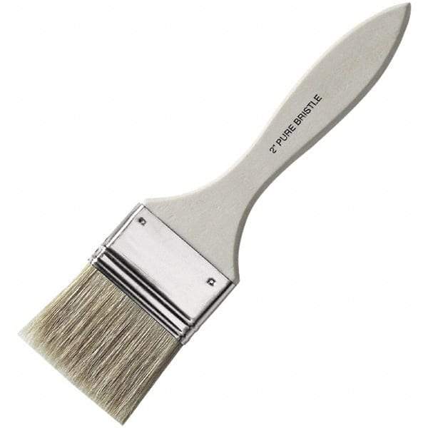 Value Collection - 2" Hog Chip Brush - 1-1/2" Bristle Length, Wood Handle - All Tool & Supply