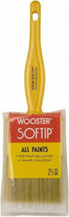 Wooster Brush - 2-1/2" Synthetic General Purpose Paint Brush - 2-7/16" Bristle Length, Plastic Handle - All Tool & Supply