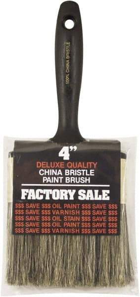 Wooster Brush - 4" Hog General Purpose Paint Brush - 2-15/16" Bristle Length, Plastic Handle - All Tool & Supply