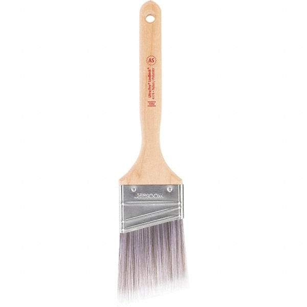 Wooster Brush - 2-1/2" Synthetic Paint Brush - 2-15/16" Bristle Length, Maple Handle - All Tool & Supply