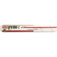 Wooster Brush - 3/16" Nap, 18" Wide Paint General Purpose Roller Cover - Smooth Texture, Fabric - All Tool & Supply