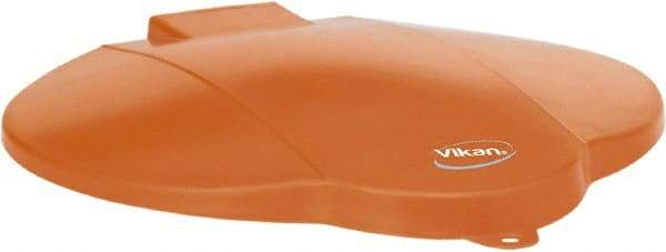 Vikan - 3 Gal Polypropylene Pail Lid - Orange, For Use with 5692 - All Tool & Supply