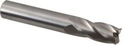 OSG - 14mm, 30mm LOC, 14mm Shank Diam, 89mm OAL, 4 Flute, Solid Carbide Square End Mill - Single End, Uncoated, Spiral Flute, 30° Helix, Centercutting, Right Hand Cut, Right Hand Flute, Series 404 - All Tool & Supply