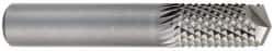 OSG - 1/2" Diam, 1" LOC, Drill Point End, Solid Carbide Diamond Pattern Router Bit - Right Hand Cut, 2-1/2" OAL, 1/2" Shank Diam, Use on Fiberglass - All Tool & Supply