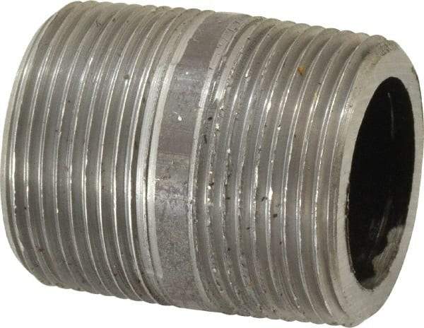 Value Collection - Schedule 160, 1-1/4" Diam x 2" Long Black Pipe Nipple - Threaded - All Tool & Supply