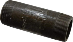 Value Collection - Schedule 160, 2" Diam x 6" Long Black Pipe Nipple - Threaded - All Tool & Supply