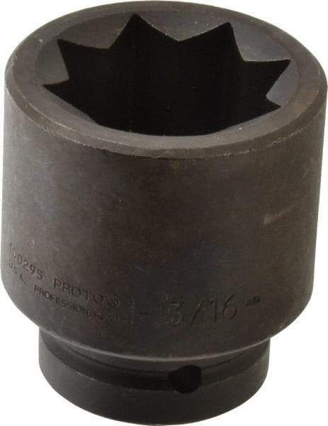 Proto - 1" Drive 1-13/16" Impact Socket - 4 Points, 3-1/2" OAL - All Tool & Supply