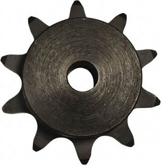 U.S. Tsubaki - 17 Teeth, 1-1/4" Chain Pitch, Chain Size 2050, Double Pitch Sprocket - 5/8" Bore Diam, 3.46" Pitch Diam, 3.72" Outside Diam - All Tool & Supply