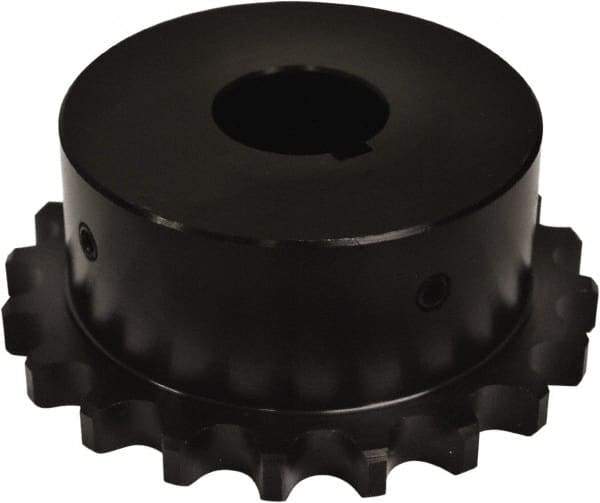 U.S. Tsubaki - 2-7/16" Bore Diam Finished Bore Roller Chain Coupling - 5.04" Coupling OD - All Tool & Supply