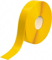 PRO-SAFE - Yellow Solid Color PVC Tape - 2" Wide x 100' Long x 50 mil Thick, General Traffic - All Tool & Supply