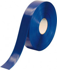 PRO-SAFE - Blue Solid Color PVC Tape - 2" Wide x 100' Long x 50 mil Thick, General Traffic - All Tool & Supply