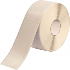 PRO-SAFE - White Solid Color PVC Tape - 4" Wide x 100' Long x 50 mil Thick, General Traffic - All Tool & Supply