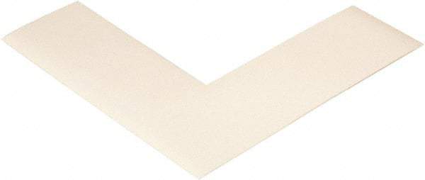 PRO-SAFE - White Solid Color PVC Tape - 2" Wide x 1/2' Long x 50 mil Thick, General Traffic - All Tool & Supply