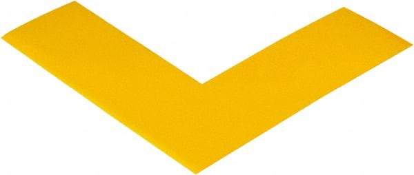 PRO-SAFE - Yellow Solid Color PVC Tape - 2" Wide x 1/2' Long x 50 mil Thick, General Traffic - All Tool & Supply