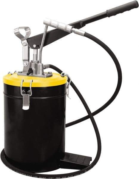 PRO-LUBE - Grease Lubrication 3 Strokes/oz Flow Aluminum & Steel Lever Hand Pump - For 528 oz Container - All Tool & Supply