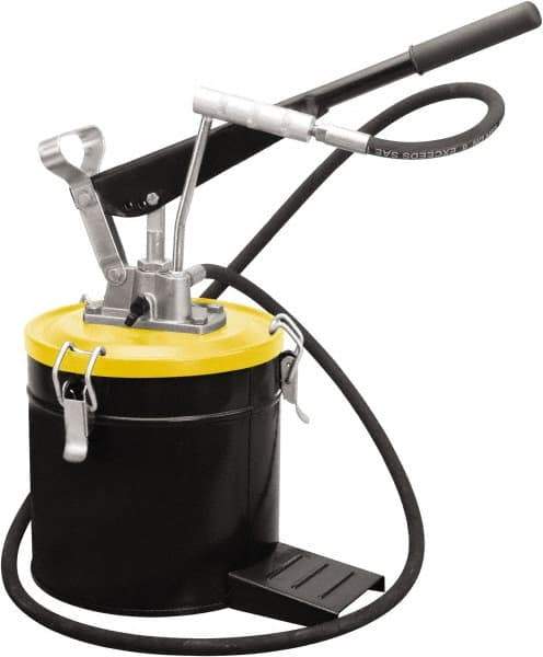 PRO-LUBE - Grease Lubrication 3 Strokes/oz Flow Aluminum & Steel Lever Hand Pump - For 208 oz Container - All Tool & Supply