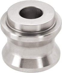 Jergens - Hardened Steel & Stainless Steel Clamp Cylinder Pressure Point - For ZPS, 32mm High x 32mm Wide - All Tool & Supply