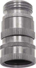 SANI-LAV - 3/4 GHT Garden Hose Quick Disconnect - Stainless Steel, Female Hose to Male Hose Connector - All Tool & Supply