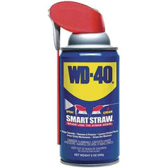 WD-40 - 8 oz Multi-Use Product with Smart Straw, Sprays 2 Ways - Multi-Purpose Lubricant: Stop Squeaks, Removes & Protects, Loosens Rusted Parts, Free Sticky Mechanisms, Drives Out Moisture - All Tool & Supply