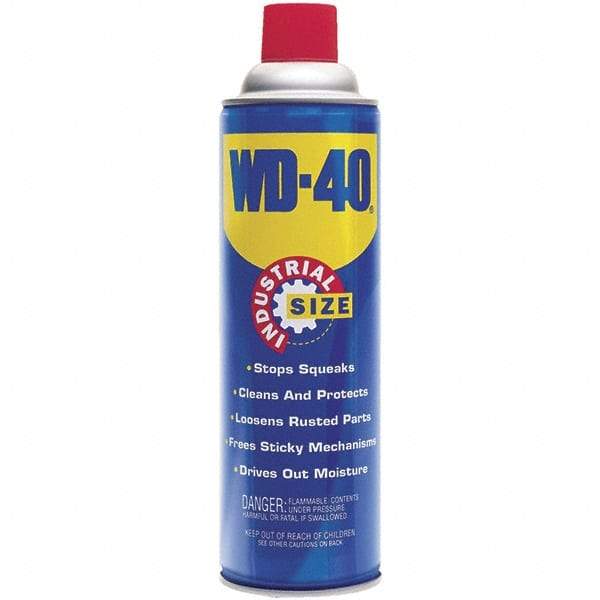 WD-40 - 16 oz Multi-Use Product Industrial Size - Multi-Purpose Lubricant: Stop Squeaks, Removes & Protects, Loosens Rusted Parts, Free Sticky Mechanisms, Drives Out Moisture - All Tool & Supply