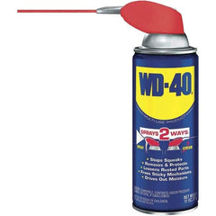 WD-40 - 11 oz Multi-Use Product with Smart Straw, Sprays 2 Ways - Multi-Purpose Lubricant: Stop Squeaks, Removes & Protects, Loosens Rusted Parts, Free Sticky Mechanisms, Drives Out Moisture - All Tool & Supply